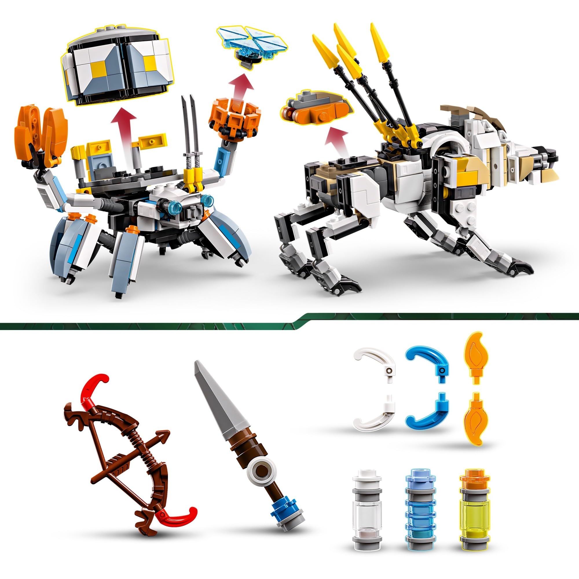 Foto 5 pulgar | Juguete De Construcción Lego Horizon Adventures Aloy & Varl 77037 - Venta Internacional.