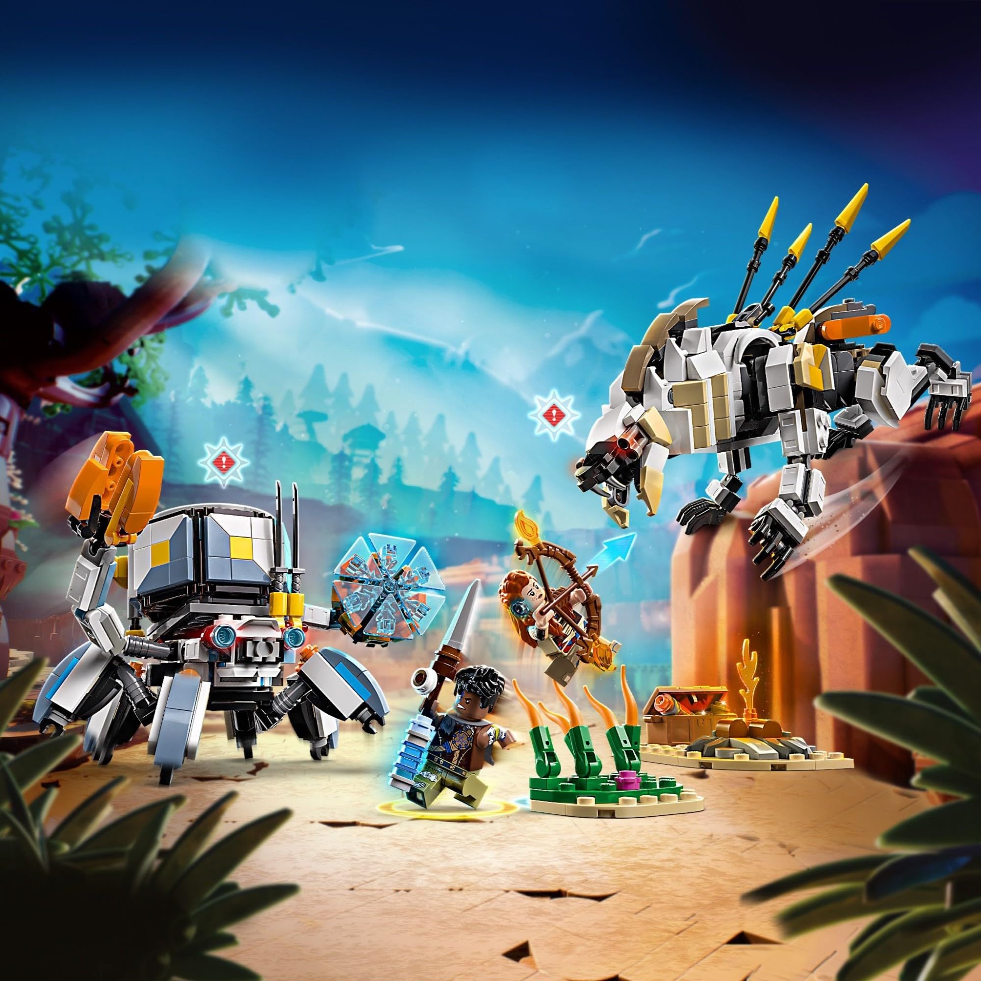 Foto 6 | Juguete De Construcción Lego Horizon Adventures Aloy & Varl 77037 - Venta Internacional.
