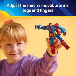 Foto 5 | Juguete De Construcción Lego Dc Superman Mech Contra Lex Luthor 76302 - Venta Internacional.