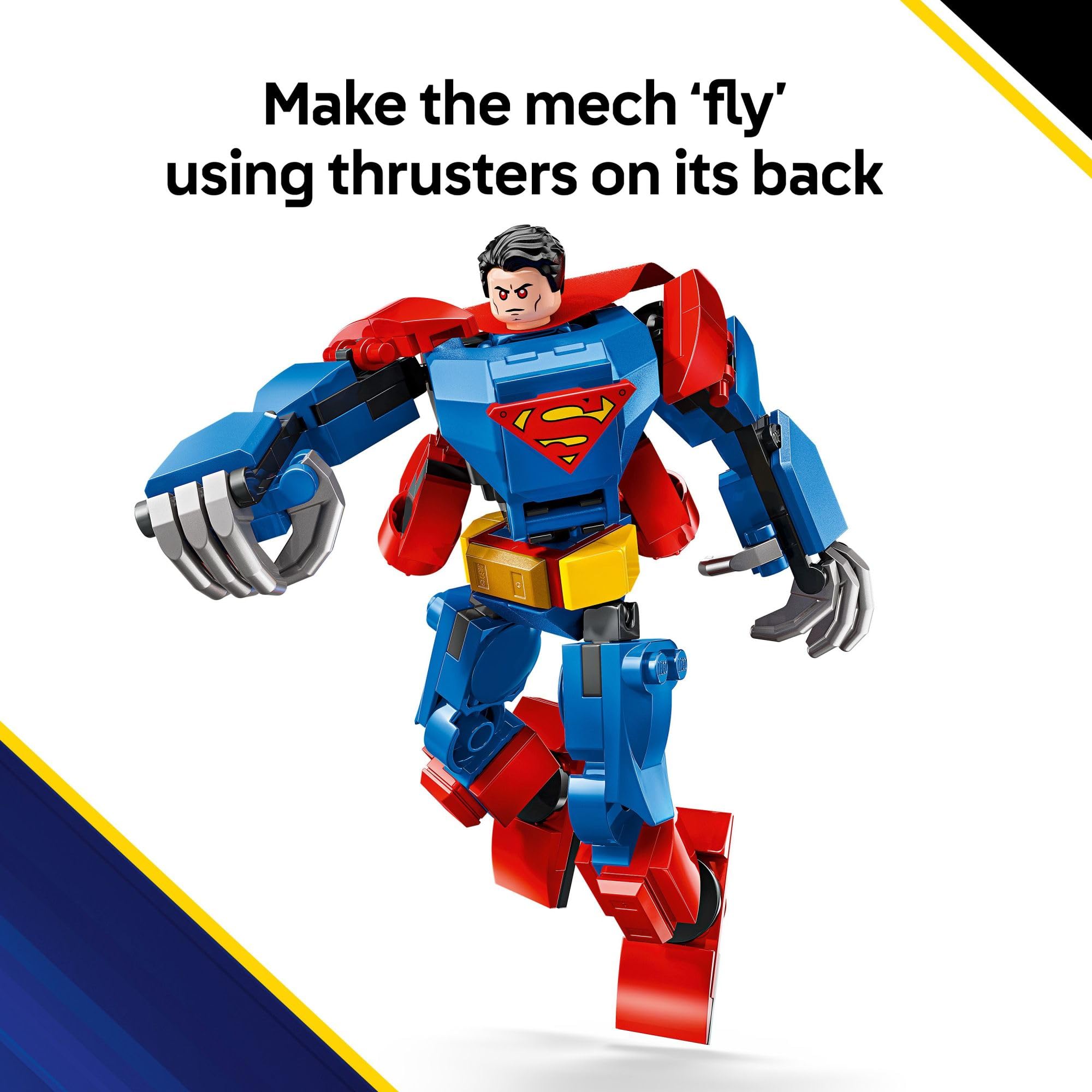 Foto 7 pulgar | Juguete De Construcción Lego Dc Superman Mech Contra Lex Luthor 76302 - Venta Internacional.