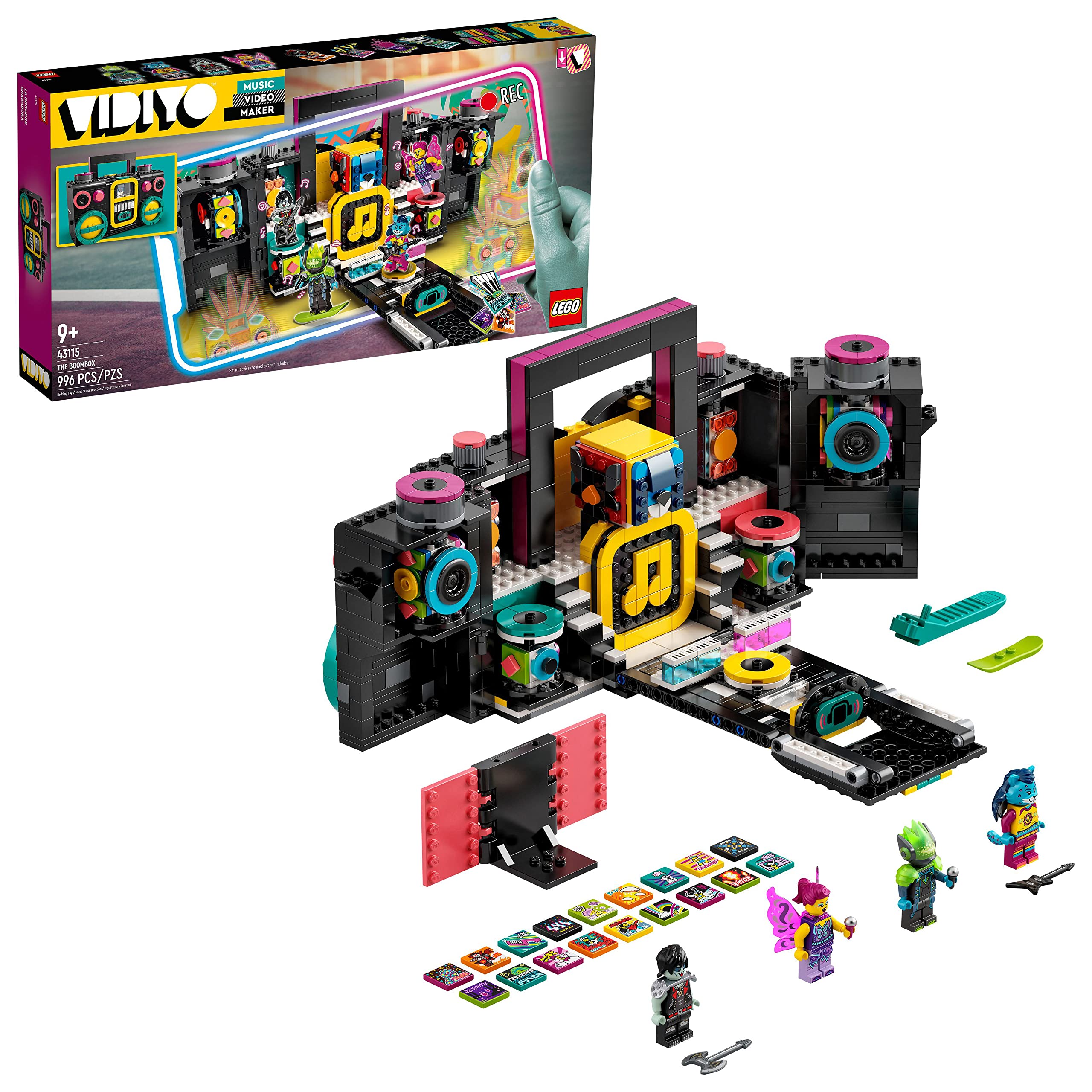 Foto 3 pulgar | Kit De Construcción De Juguetes Lego Vidiyo The Boombox 43115 Inspire Kids - Venta Internacional.