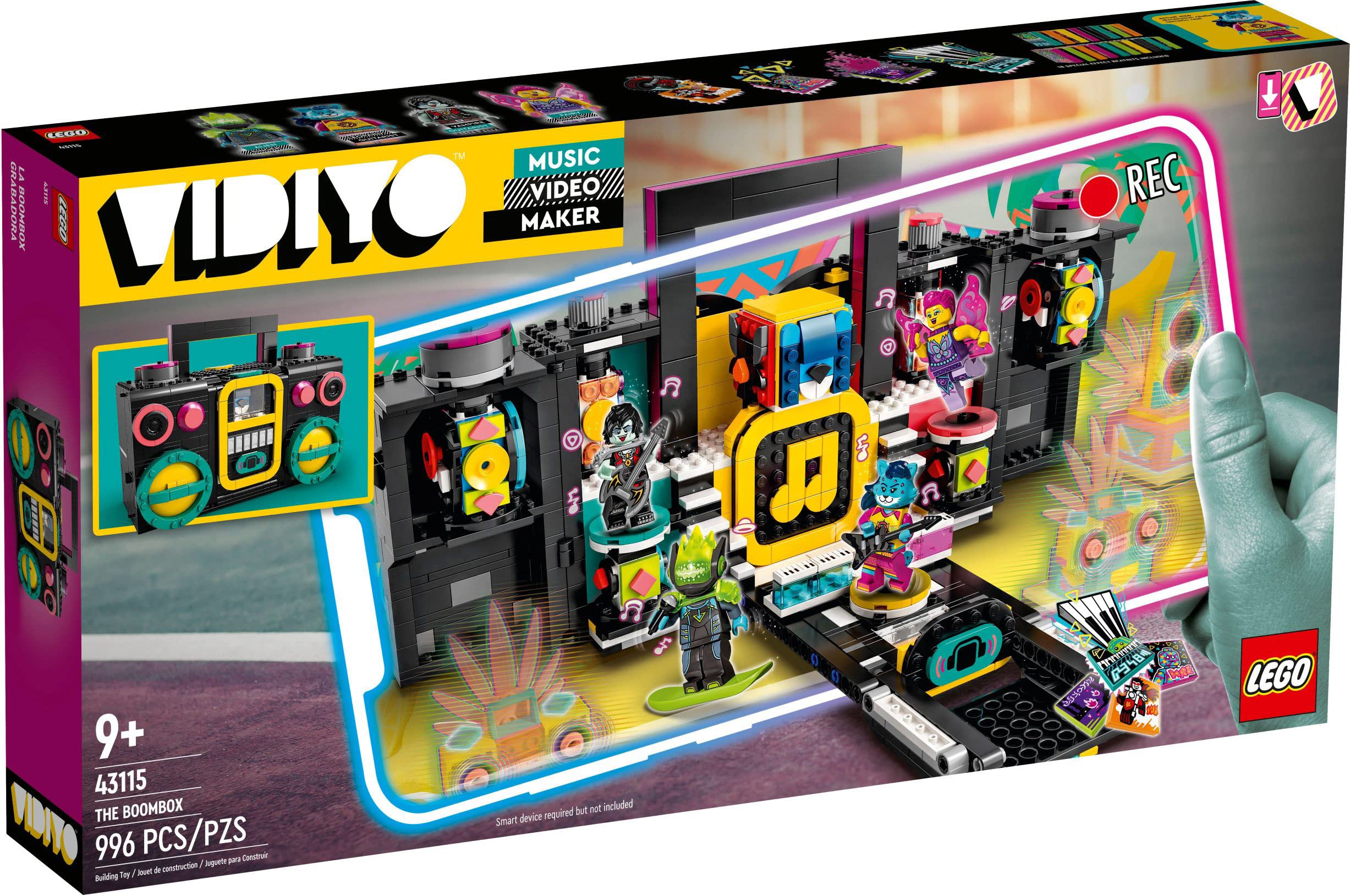 Foto 4 pulgar | Kit De Construcción De Juguetes Lego Vidiyo The Boombox 43115 Inspire Kids - Venta Internacional.