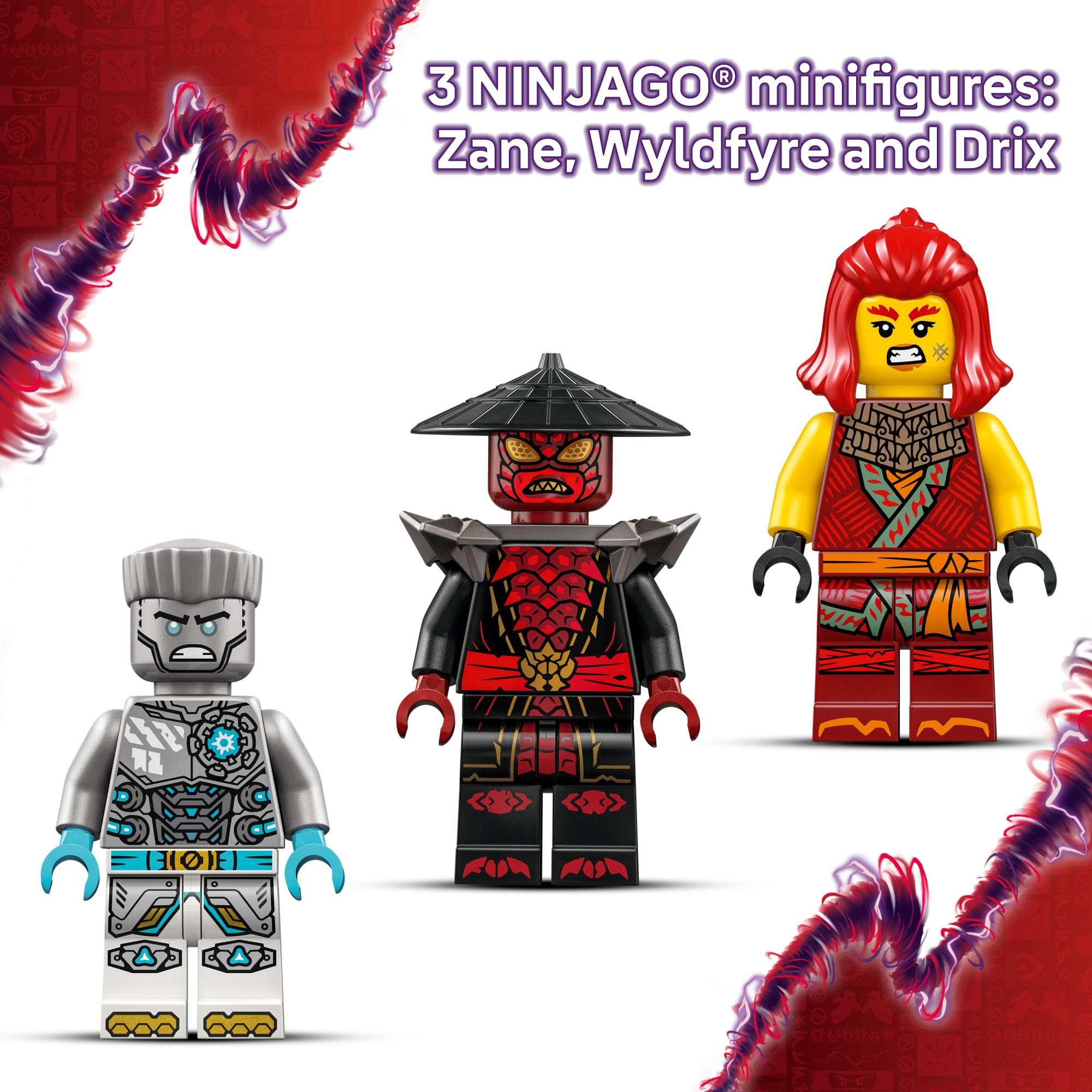 Foto 4 | Juguete De Construcción Lego Ninjago Zane's Battle Suit Mech 71827 - Venta Internacional.