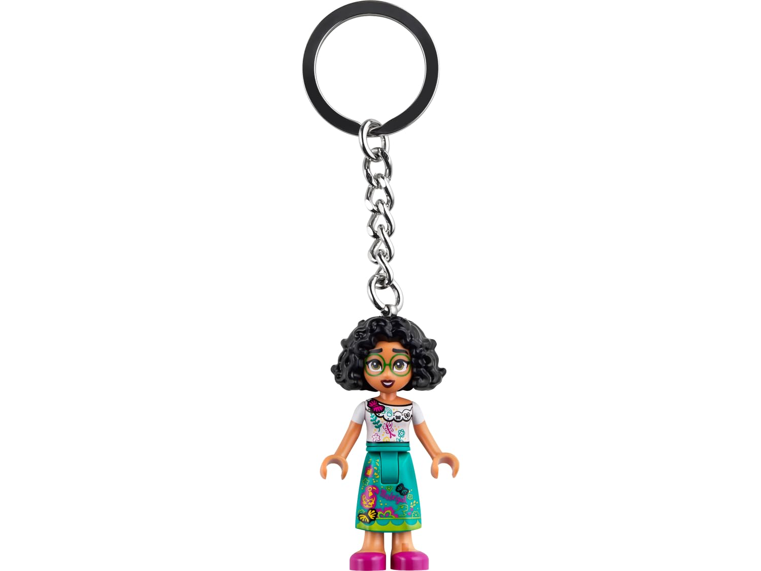 Llavero Lego Disney Encanto Mirabel 854287 Azul Pequeño - Venta Internacional.