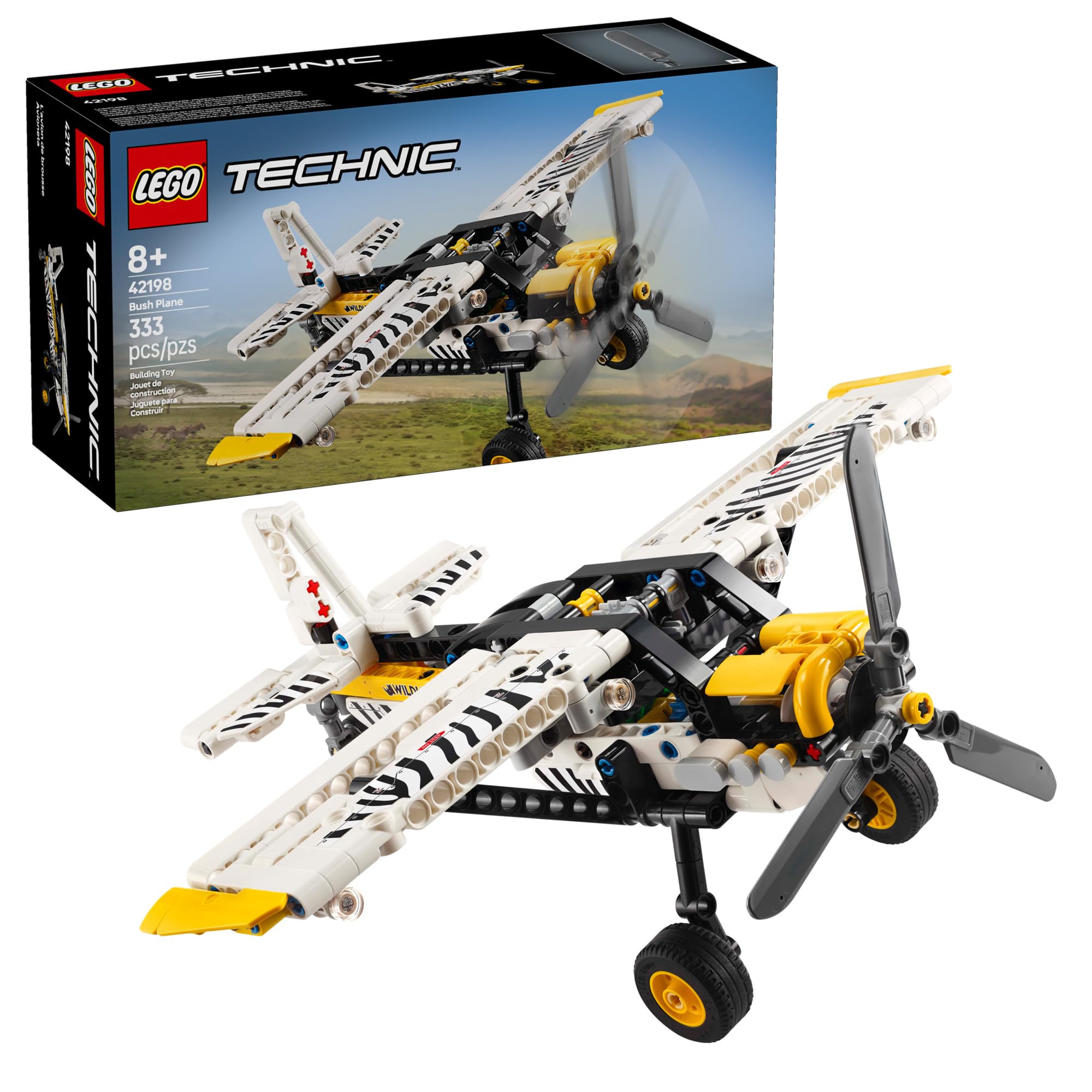 Foto 2 pulgar | Avión Lego Technic Bush De Juguete 42198 Con Hélice Giratoria 8+ - Venta Internacional.