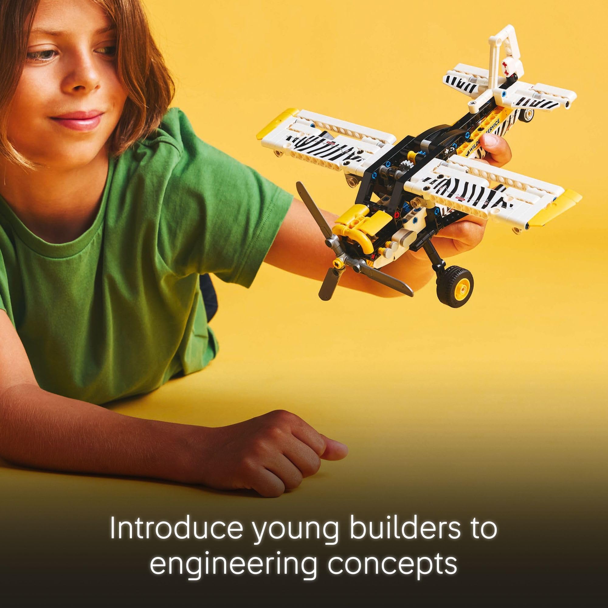 Foto 6 pulgar | Avión Lego Technic Bush De Juguete 42198 Con Hélice Giratoria 8+ - Venta Internacional.