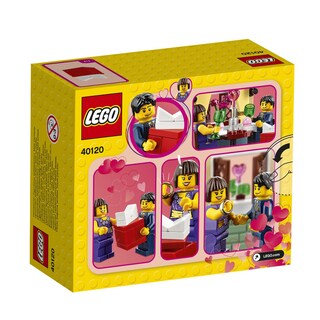 Foto 2 | Cena De San Valentín De Temporada Lego 40120 Con 2 Minifiguras - Venta Internacional.