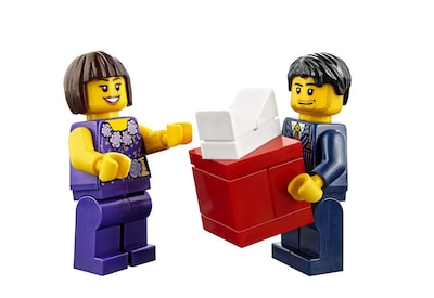 Foto 4 | Cena De San Valentín De Temporada Lego 40120 Con 2 Minifiguras - Venta Internacional.