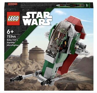 Foto 3 | Nave Espacial Microfighter Boba Fett De Juguete Lego Star Wars 75344 - Venta Internacional.