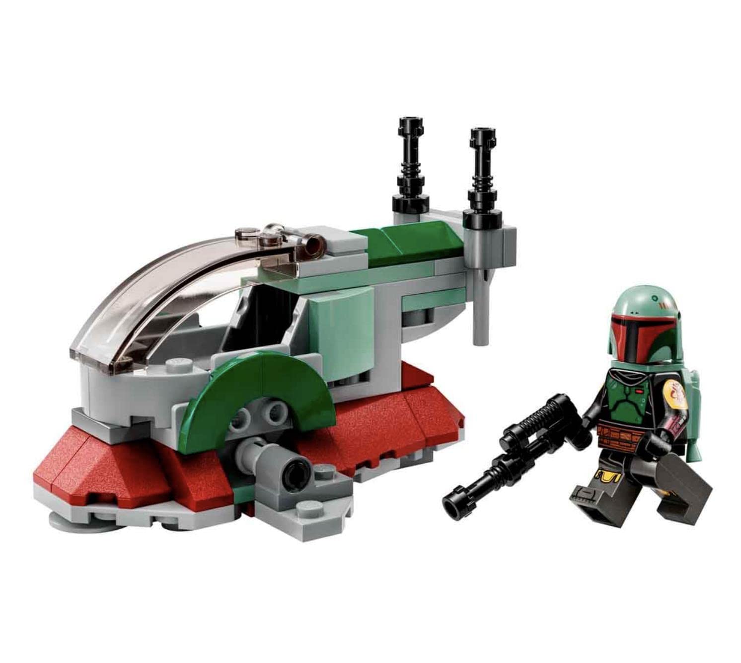 Foto 5 pulgar | Nave Espacial Microfighter Boba Fett De Juguete Lego Star Wars 75344 - Venta Internacional.