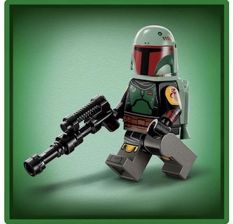 Foto 5 | Nave Espacial Microfighter Boba Fett De Juguete Lego Star Wars 75344 - Venta Internacional.
