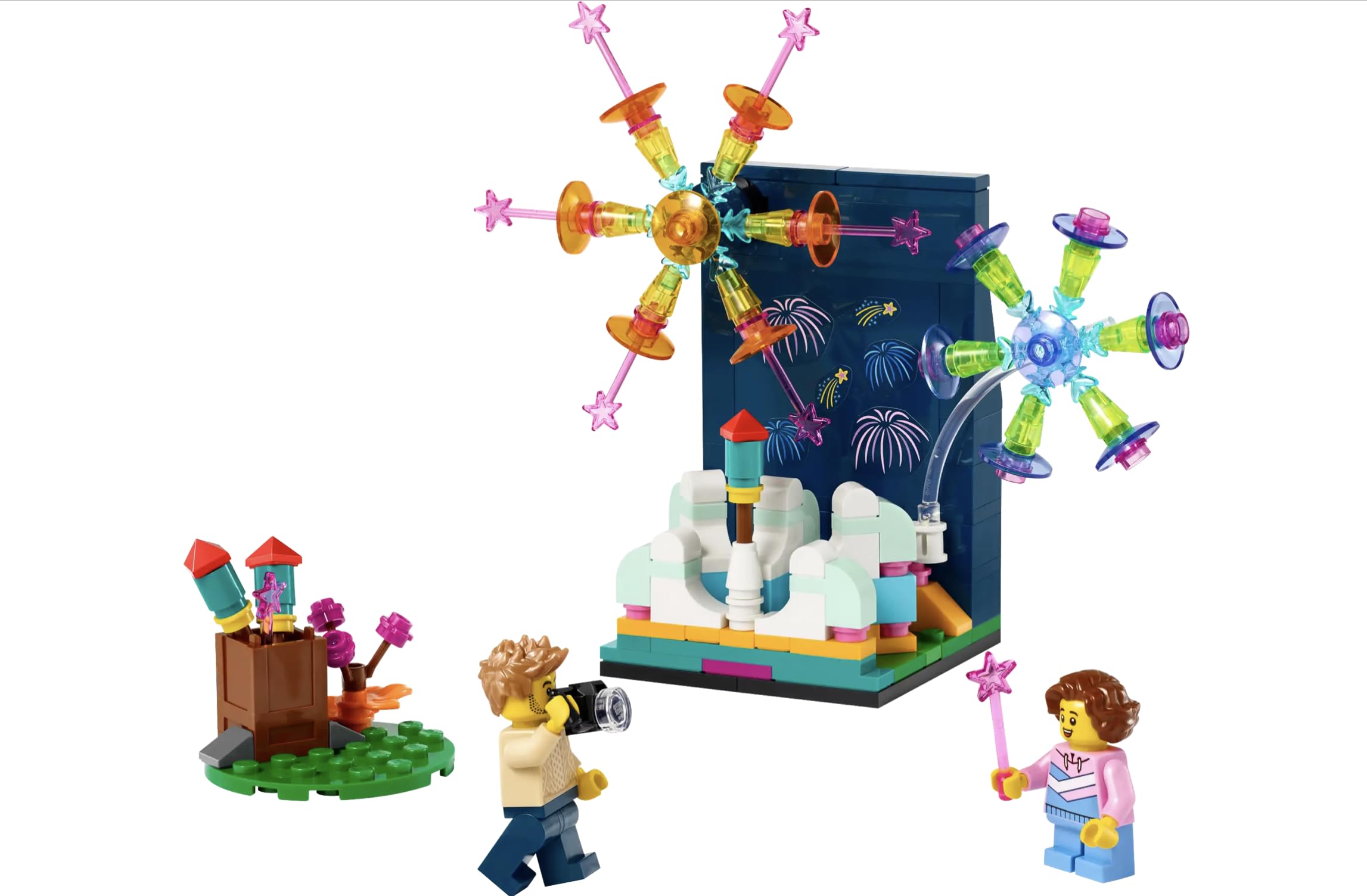 Foto 1 | Juguete De Construcción Lego Creator Firework Celebrations 40689 - Venta Internacional.