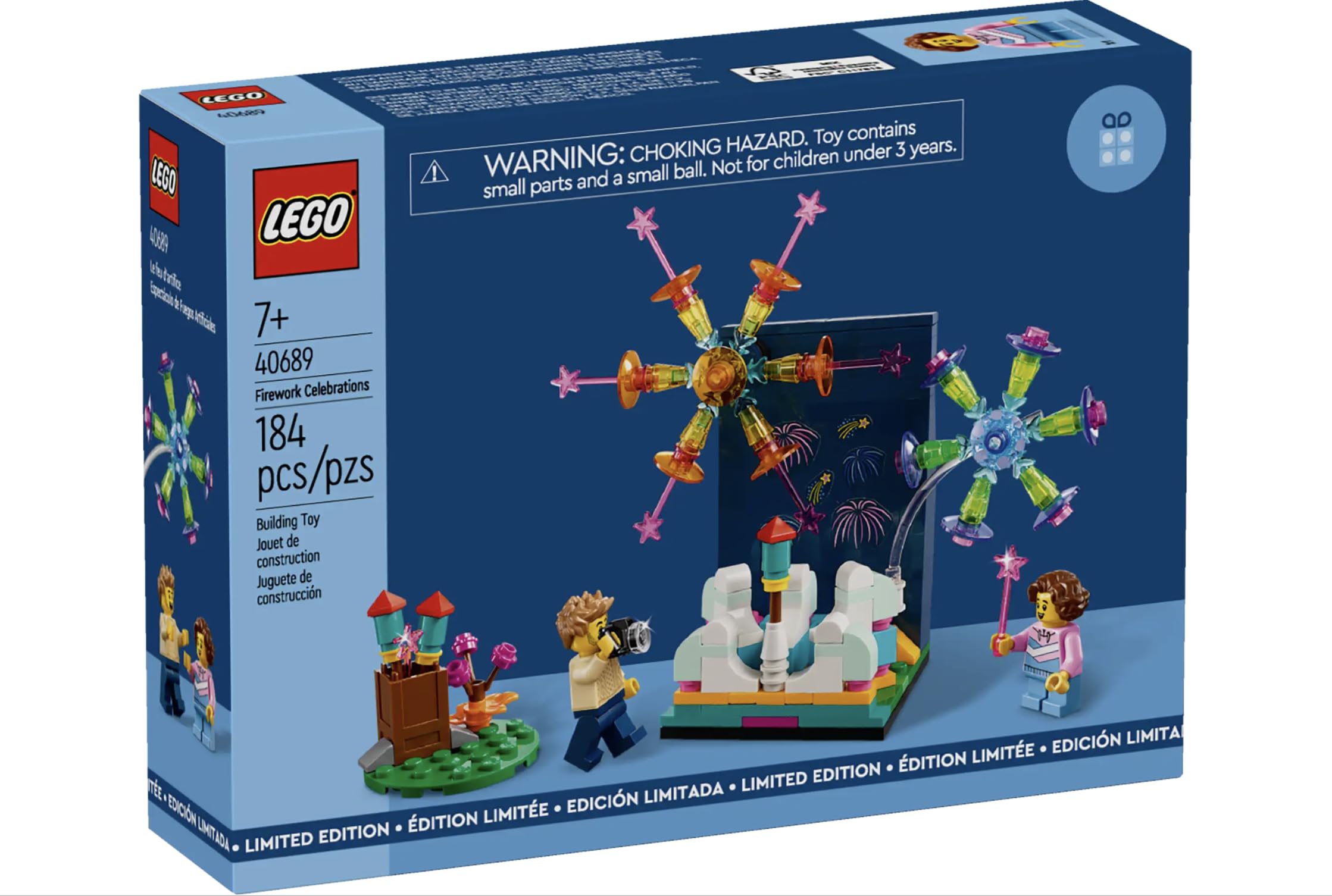 Foto 2 | Juguete De Construcción Lego Creator Firework Celebrations 40689 - Venta Internacional.