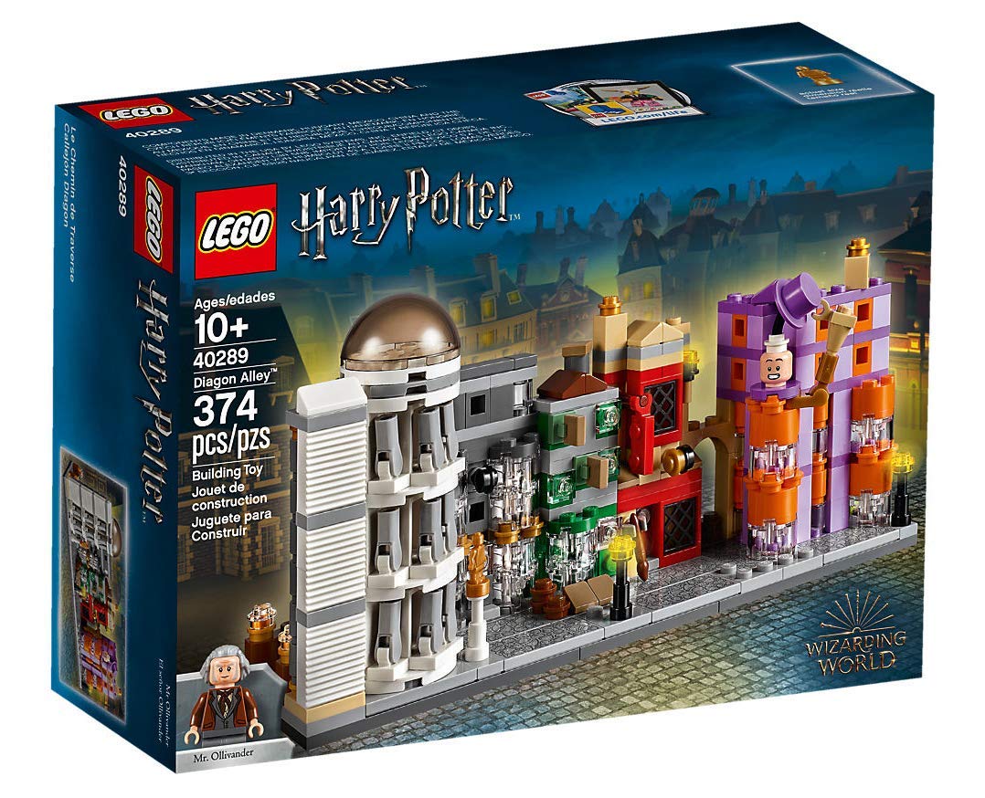 Set De Construcción Lego Diagon Alley Mini 40289 Con 374 Piezas - Venta Internacional.