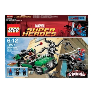 Foto 4 | Juguete Lego Super Heroes Spiderman Spiderman Spider Cycle Chase 76004 - Venta Internacional.