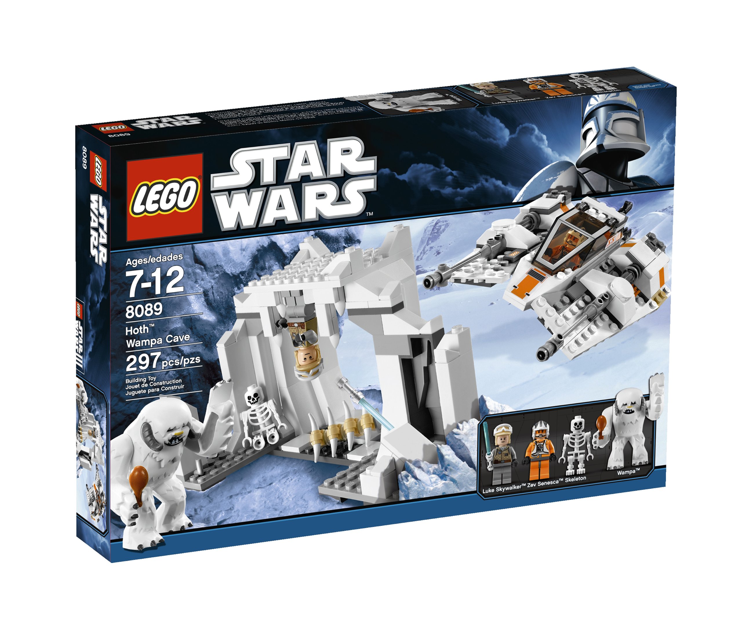Foto 2 pulgar | Set De Cuevas Lego Star Wars Hoth Wampa (8089) - Venta Internacional.