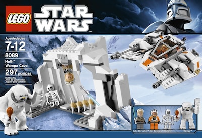 Foto 2 | Set De Cuevas Lego Star Wars Hoth Wampa (8089) - Venta Internacional.