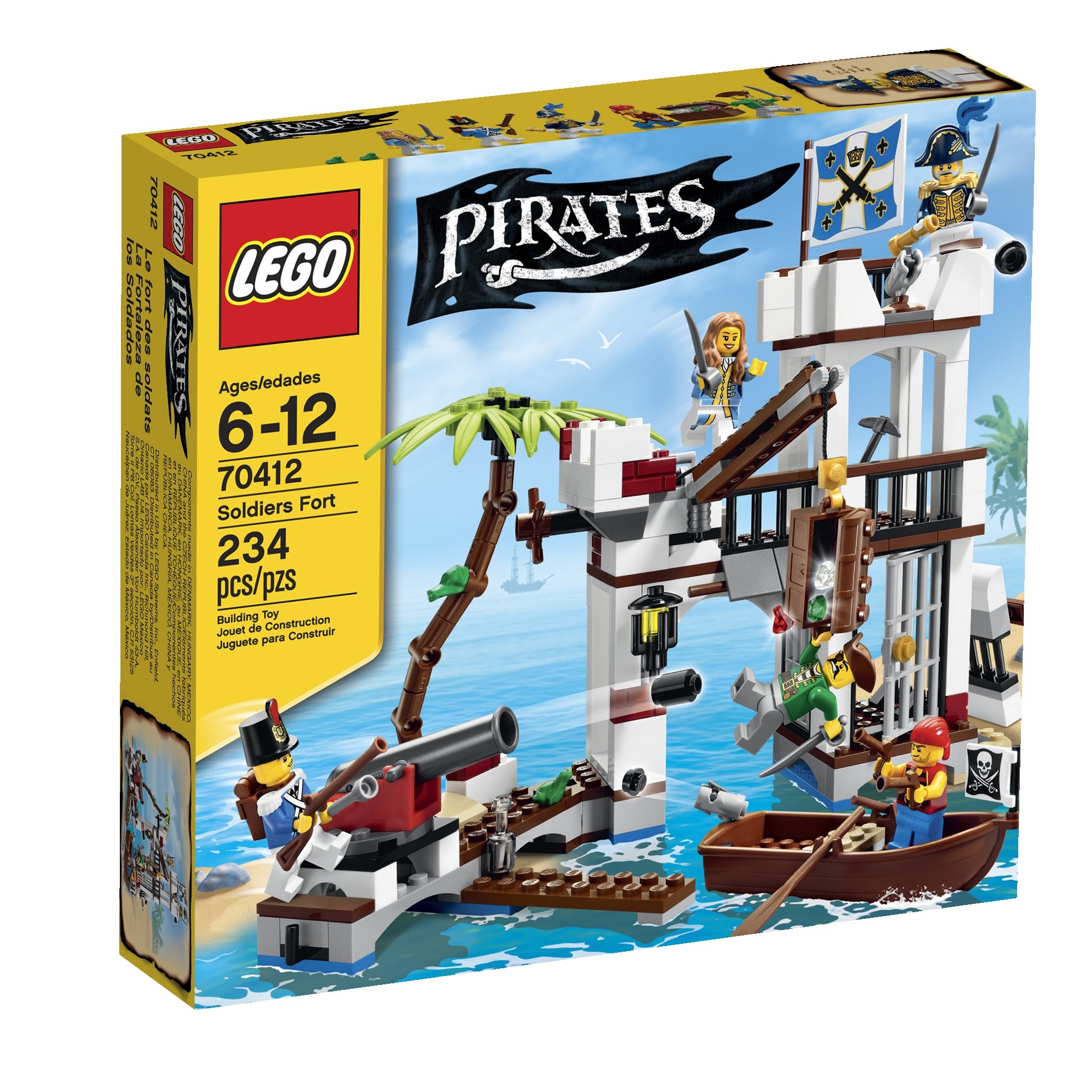Foto 2 pulgar | Juguete Lego Pirates Soldiers Fort 70412 Con Accesorios - Venta Internacional.