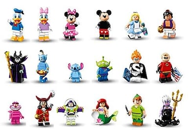 Foto 2 | Set De Minifiguras Lego Disney Series 18 Completo Sin Abrir - Venta Internacional.
