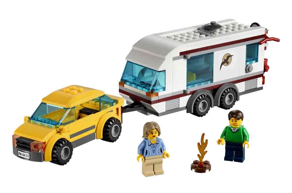 Foto 2 pulgar | Coche Y Caravana Lego City Town De Juguete 4435 Con 2 Minifiguras - Venta Internacional.