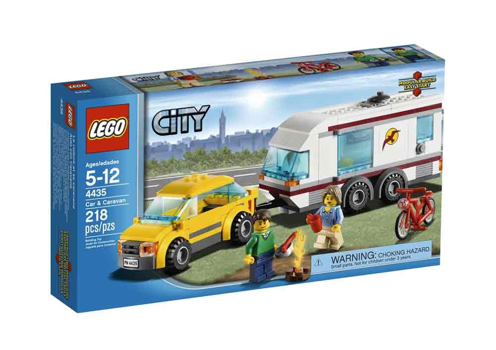 Foto 3 pulgar | Coche Y Caravana Lego City Town De Juguete 4435 Con 2 Minifiguras - Venta Internacional.
