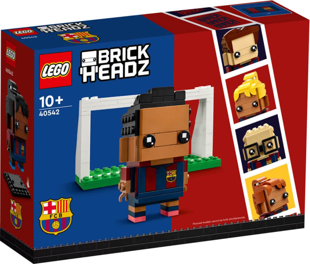 Foto 3 pulgar | Set De Construcción Lego Brickheadz Fc Barcelona Go Brick Me 40542 - Venta Internacional.