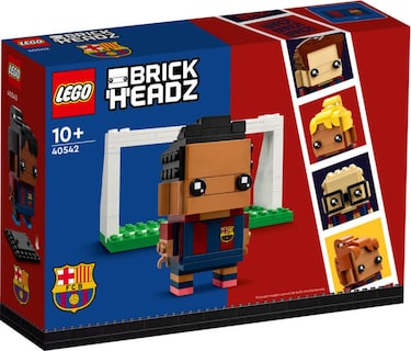 Foto 2 | Set De Construcción Lego Brickheadz Fc Barcelona Go Brick Me 40542 - Venta Internacional.