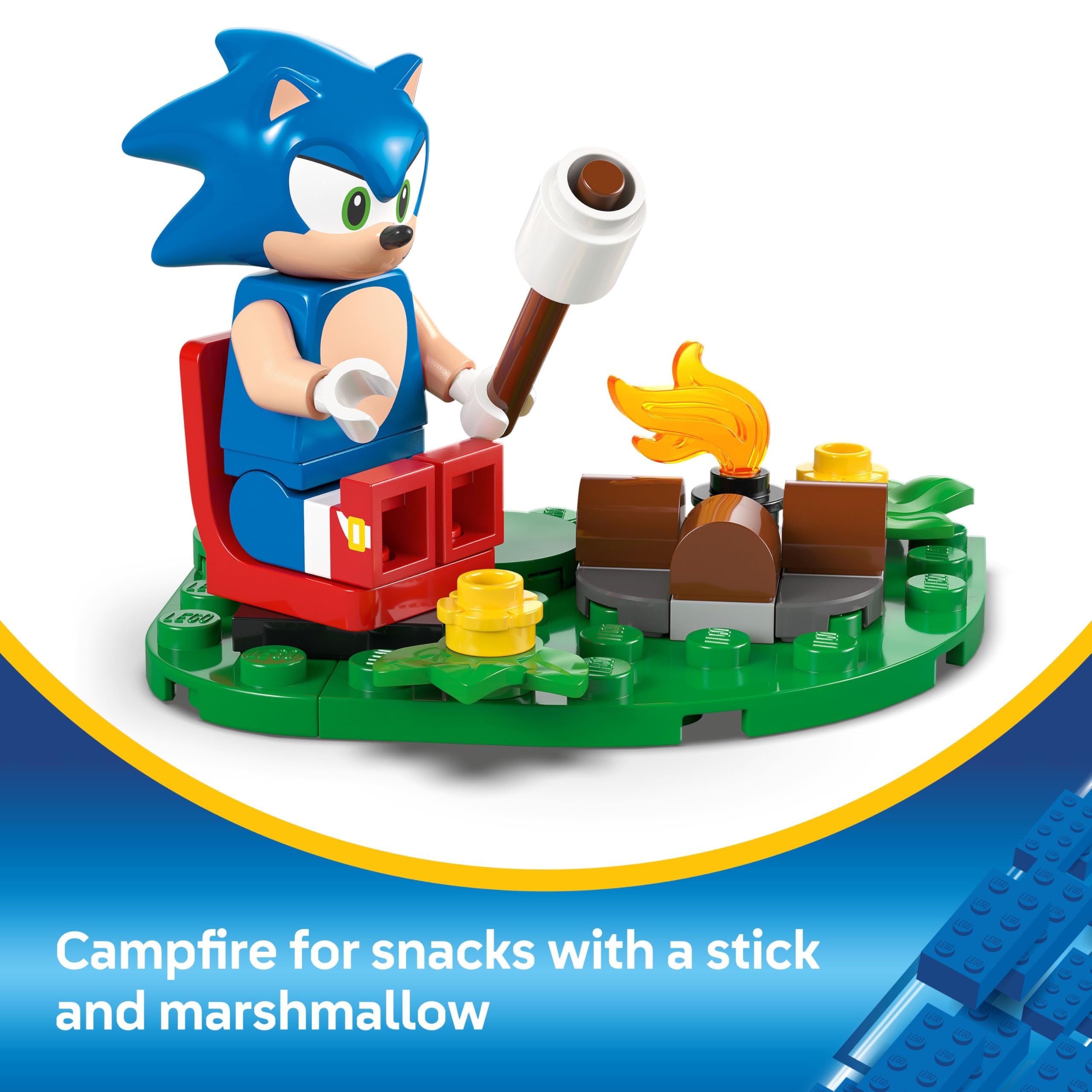 Foto 6 pulgar | Juguete Lego Sonic The Hedgehog Sonic Campfire Clash 77001 - Venta Internacional.