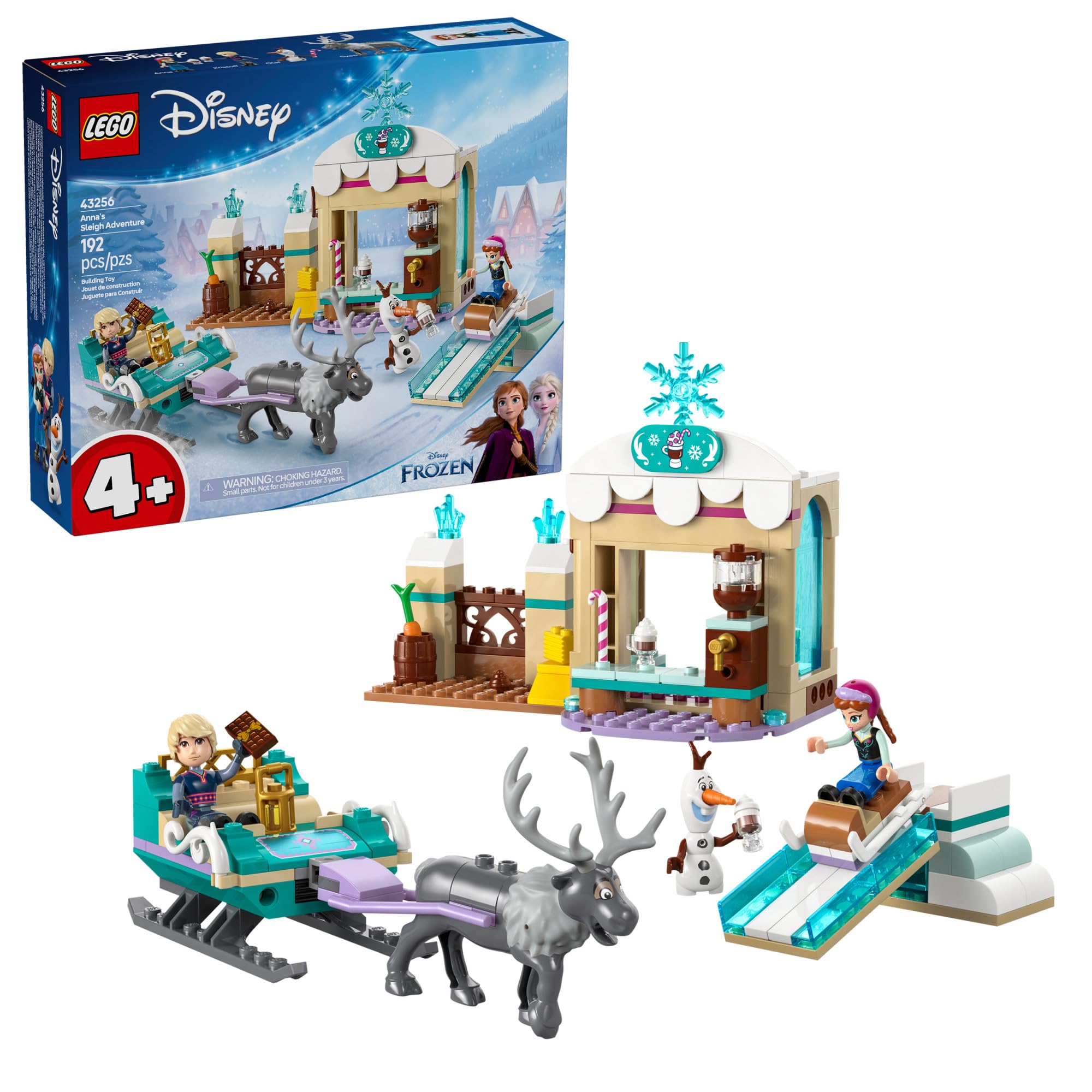 Set De Juguetes De Construcción Lego Disney Frozen Anna's Sleigh Adventure - Venta Internacional.