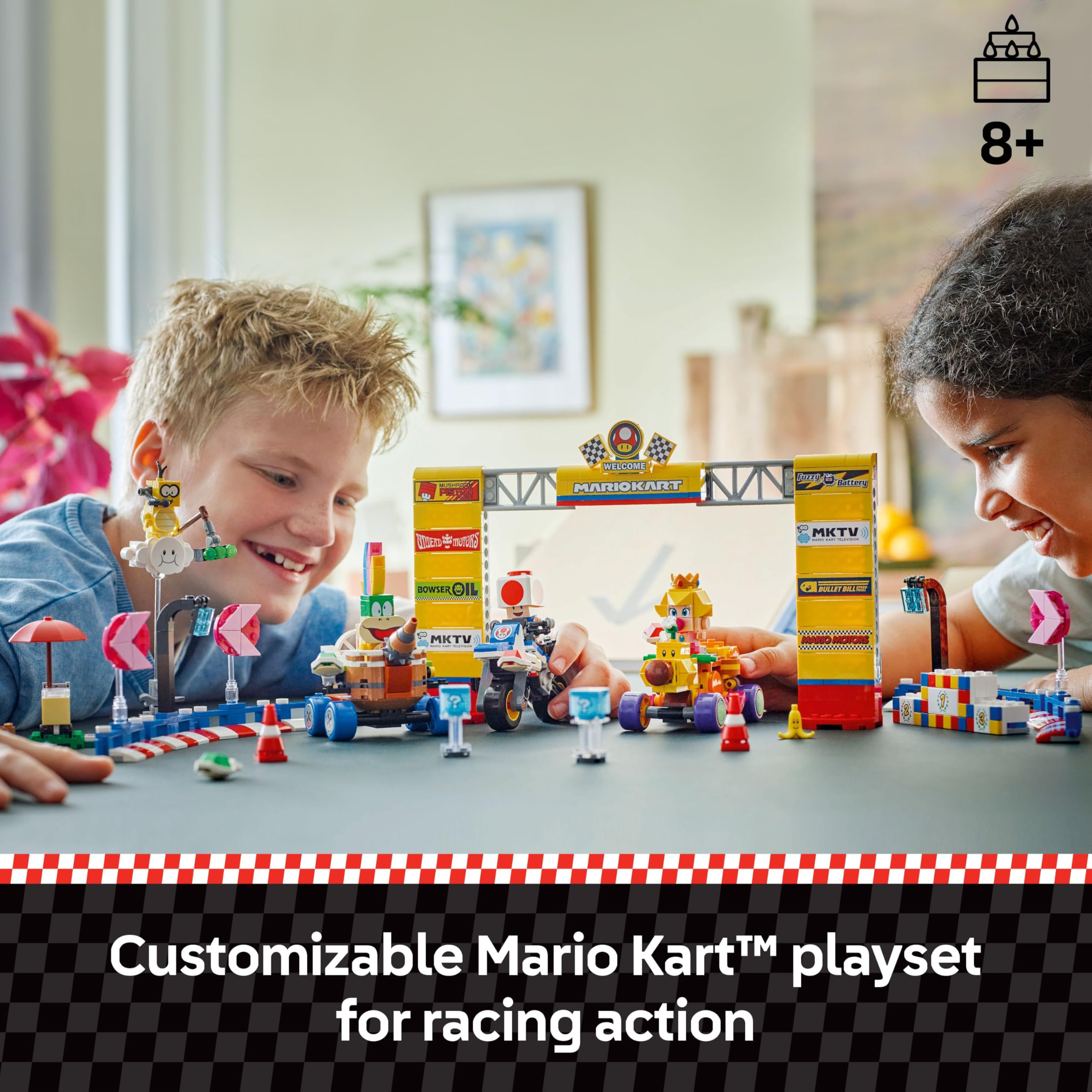 Foto 3 pulgar | Set De Construcción De Juguetes Lego Super Mario Mario Kart 72036 Kids 8+ - Venta Internacional.