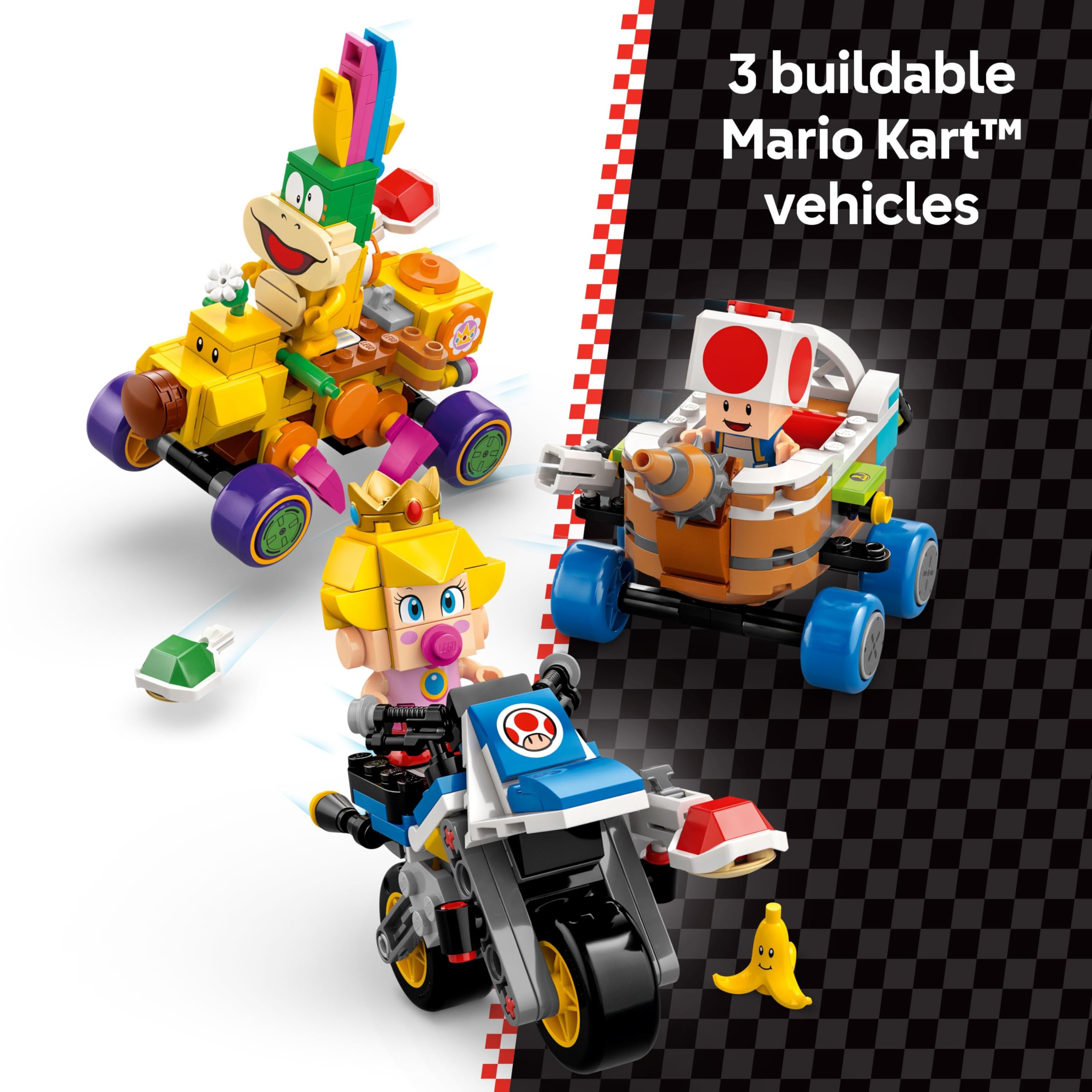Foto 4 pulgar | Set De Construcción De Juguetes Lego Super Mario Mario Kart 72036 Kids 8+ - Venta Internacional.