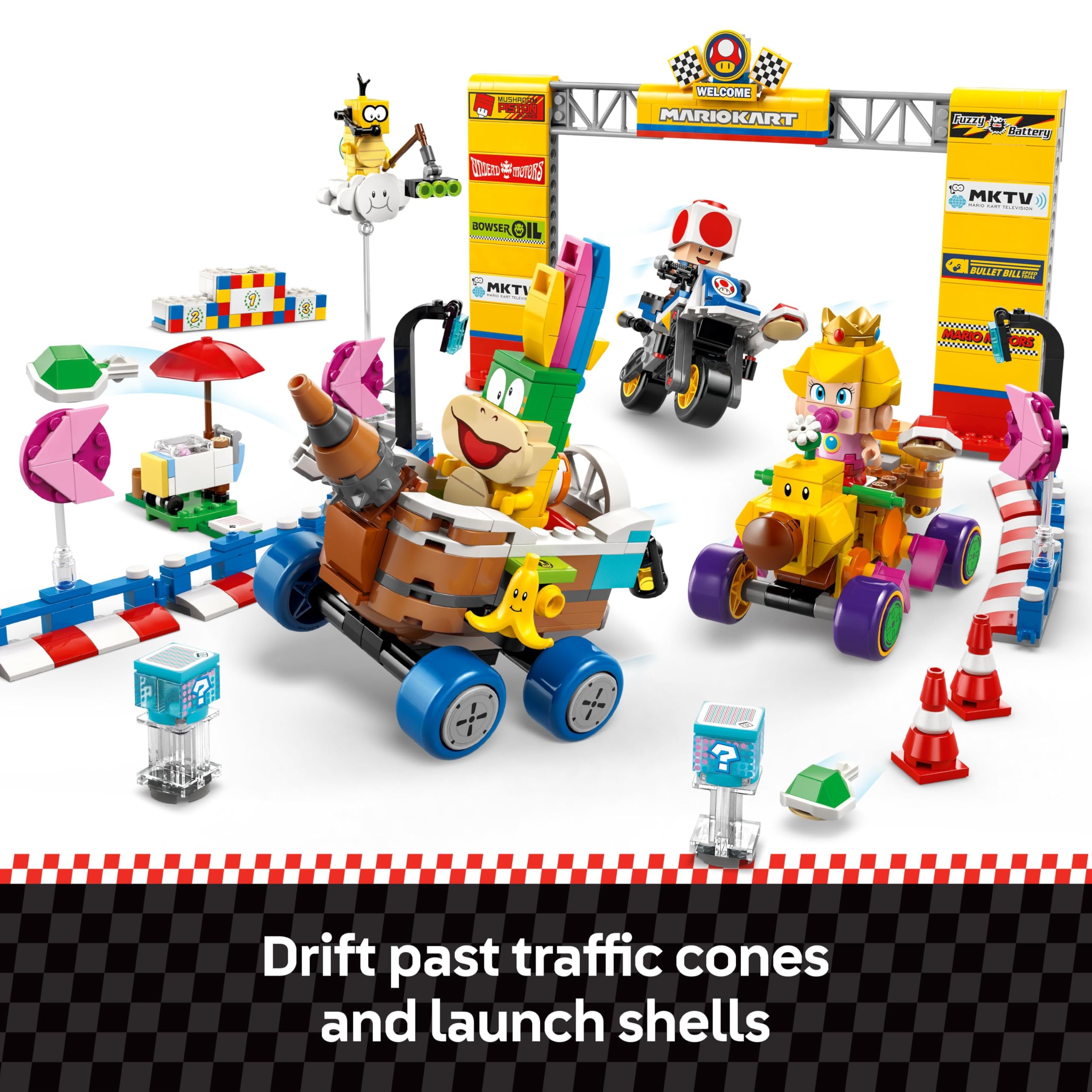 Foto 6 pulgar | Set De Construcción De Juguetes Lego Super Mario Mario Kart 72036 Kids 8+ - Venta Internacional.