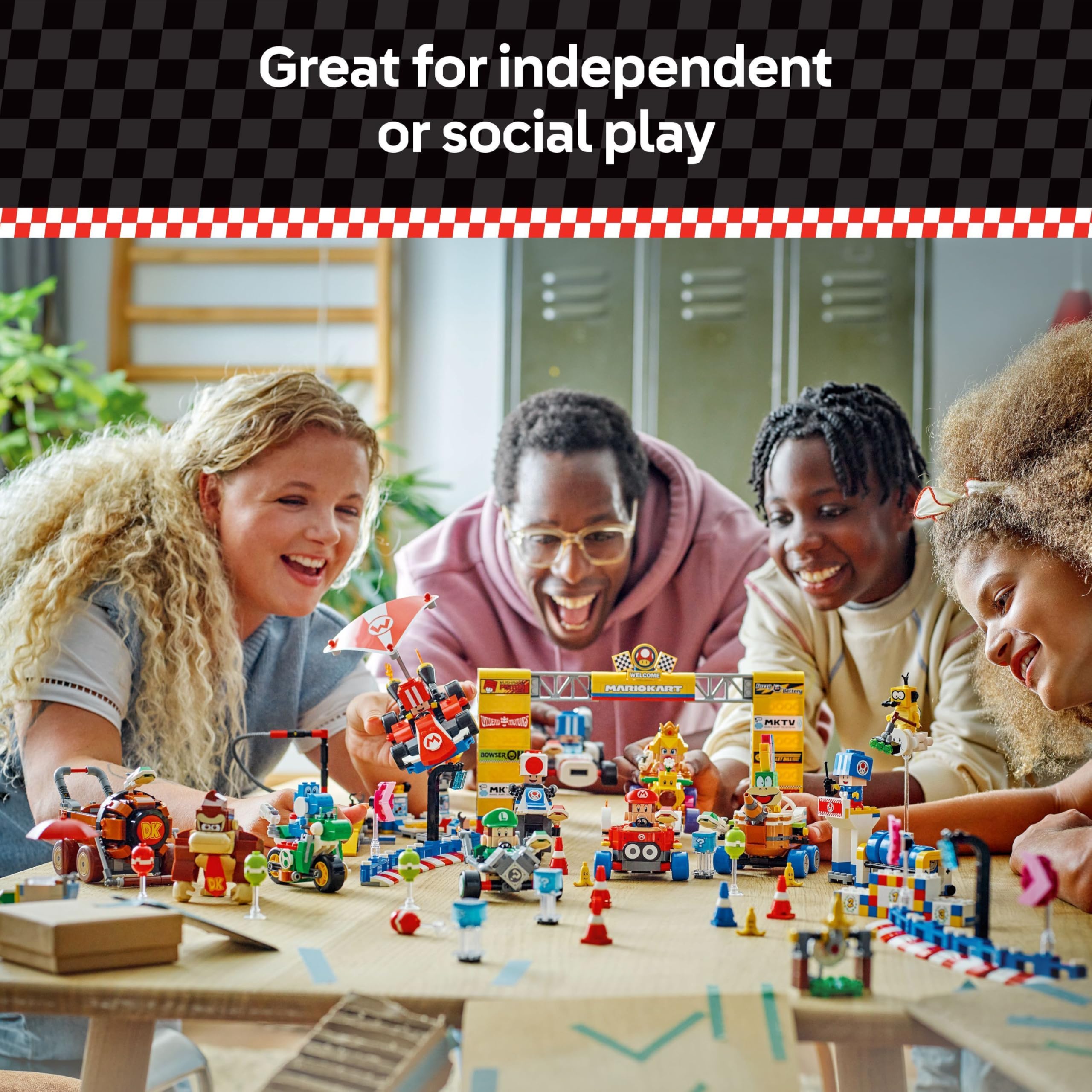 Foto 6 | Set De Construcción De Juguetes Lego Super Mario Mario Kart 72036 Kids 8+ - Venta Internacional.