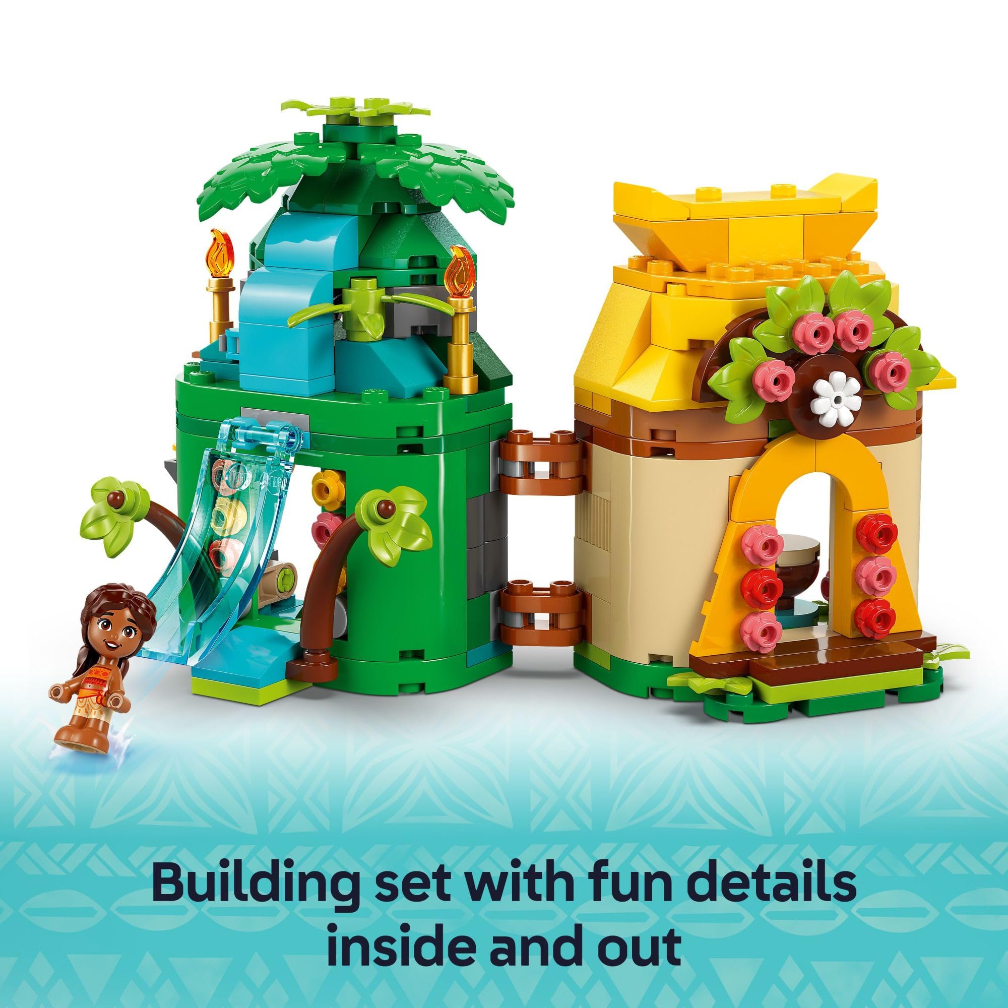 Foto 4 pulgar | Set De Juego De Construcción Lego Disney Moana Island Fun 43260 - Venta Internacional.