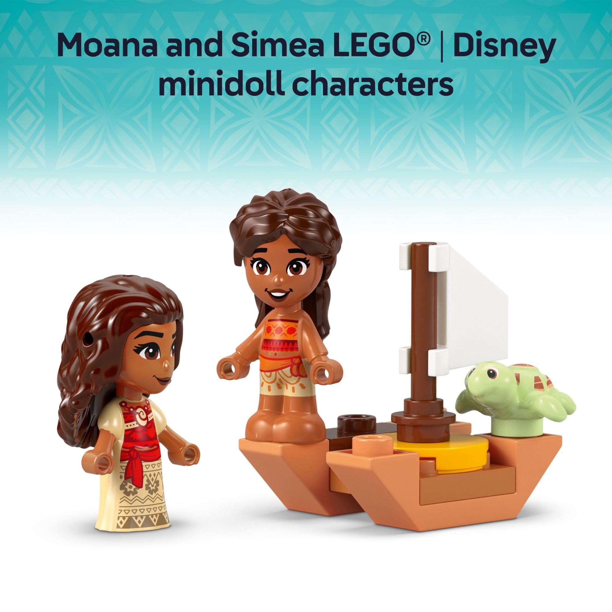 Foto 7 pulgar | Set De Juego De Construcción Lego Disney Moana Island Fun 43260 - Venta Internacional.