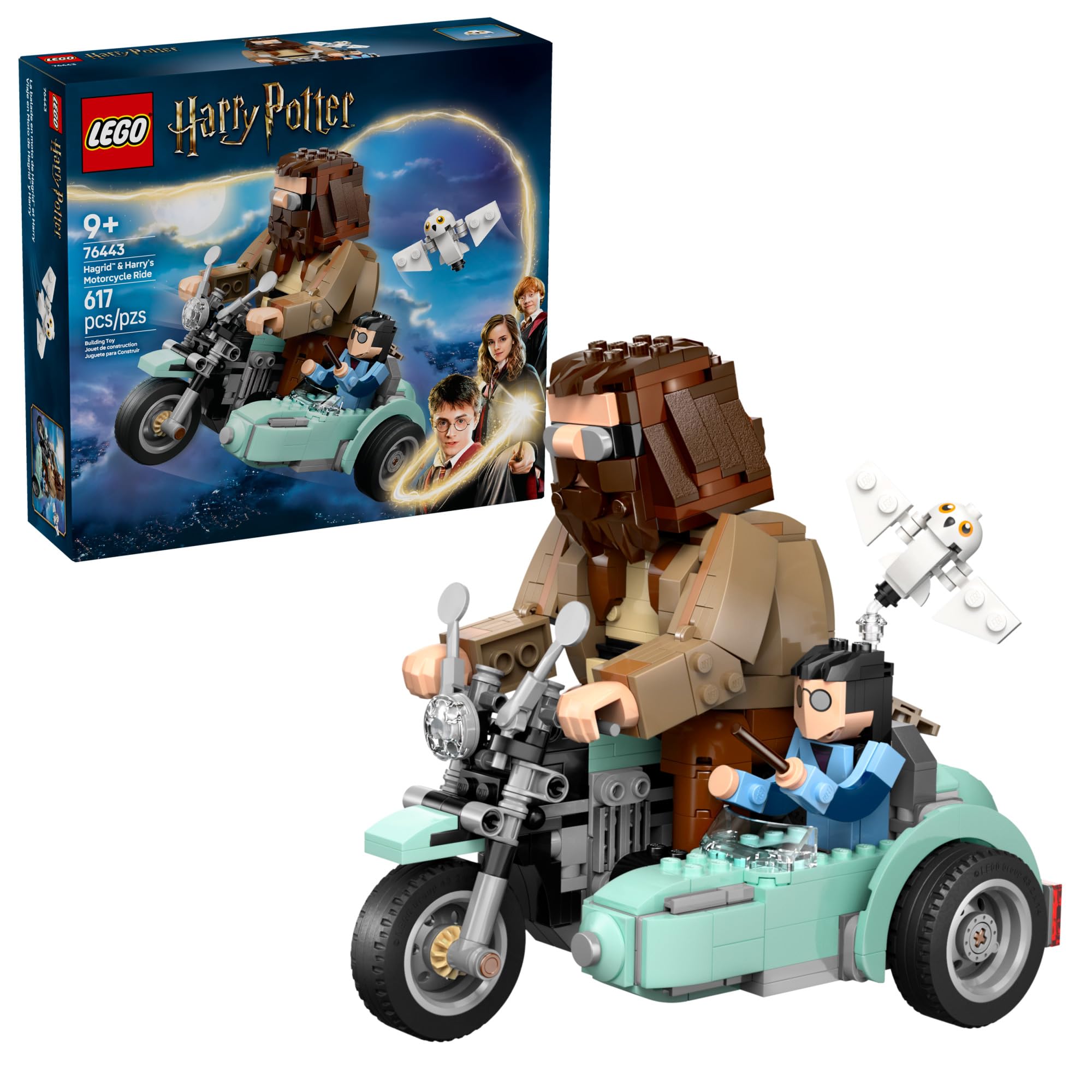 Foto 2 pulgar | Juguete De Construcción Lego Harry Potter Hagrid Y Harry's Motorcycle - Venta Internacional.