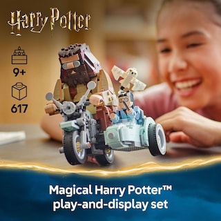 Foto 2 | Juguete De Construcción Lego Harry Potter Hagrid Y Harry's Motorcycle - Venta Internacional.