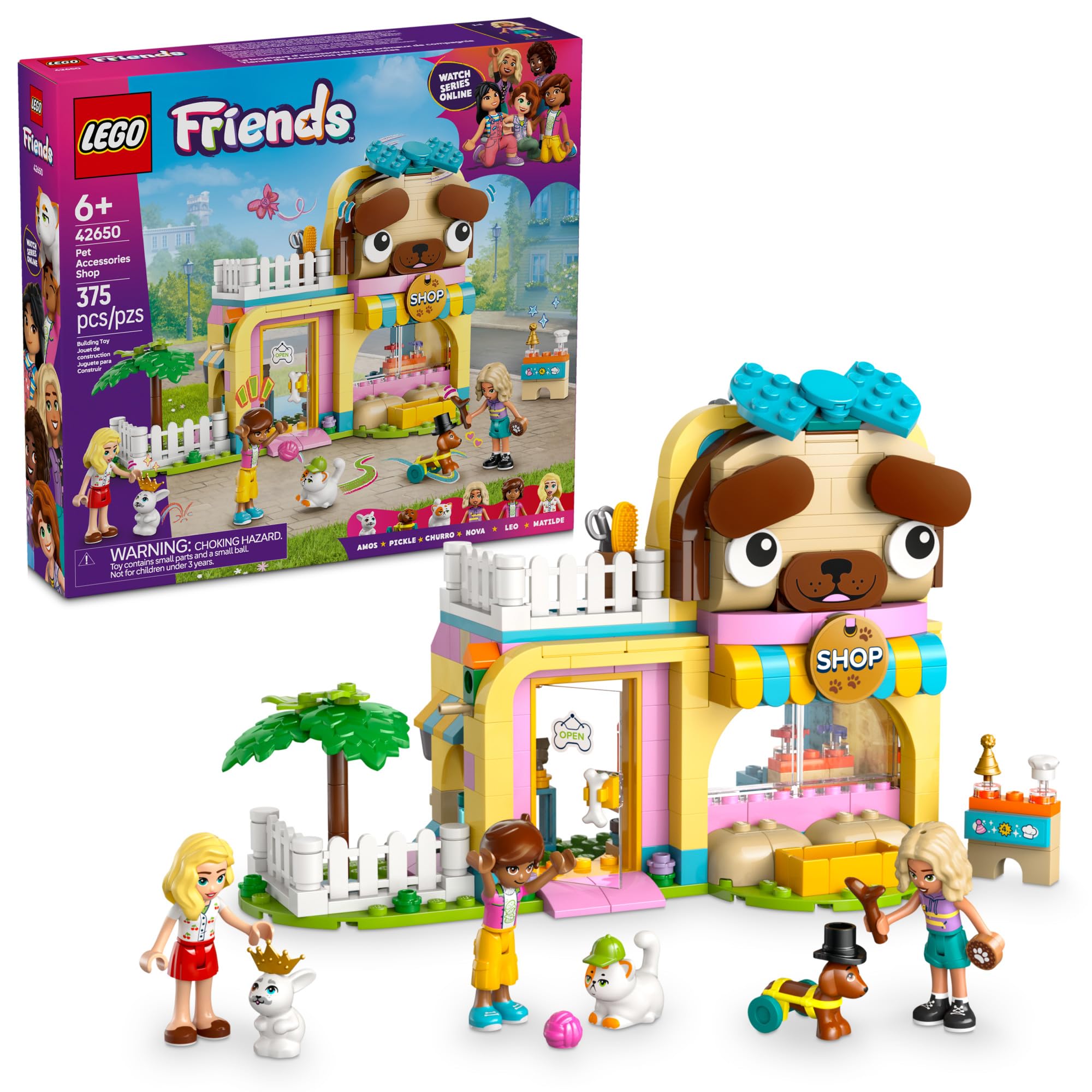 Juguete De Construcción Lego Friends Pet Accessories Shop 42650 - Venta Internacional.