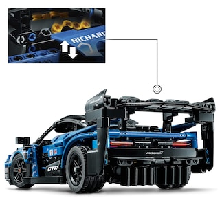 Foto 4 | Kit De Construcción De Maquetas De Coches De Juguete Lego Technic Mclaren Senna Gtr - Venta Internacional.