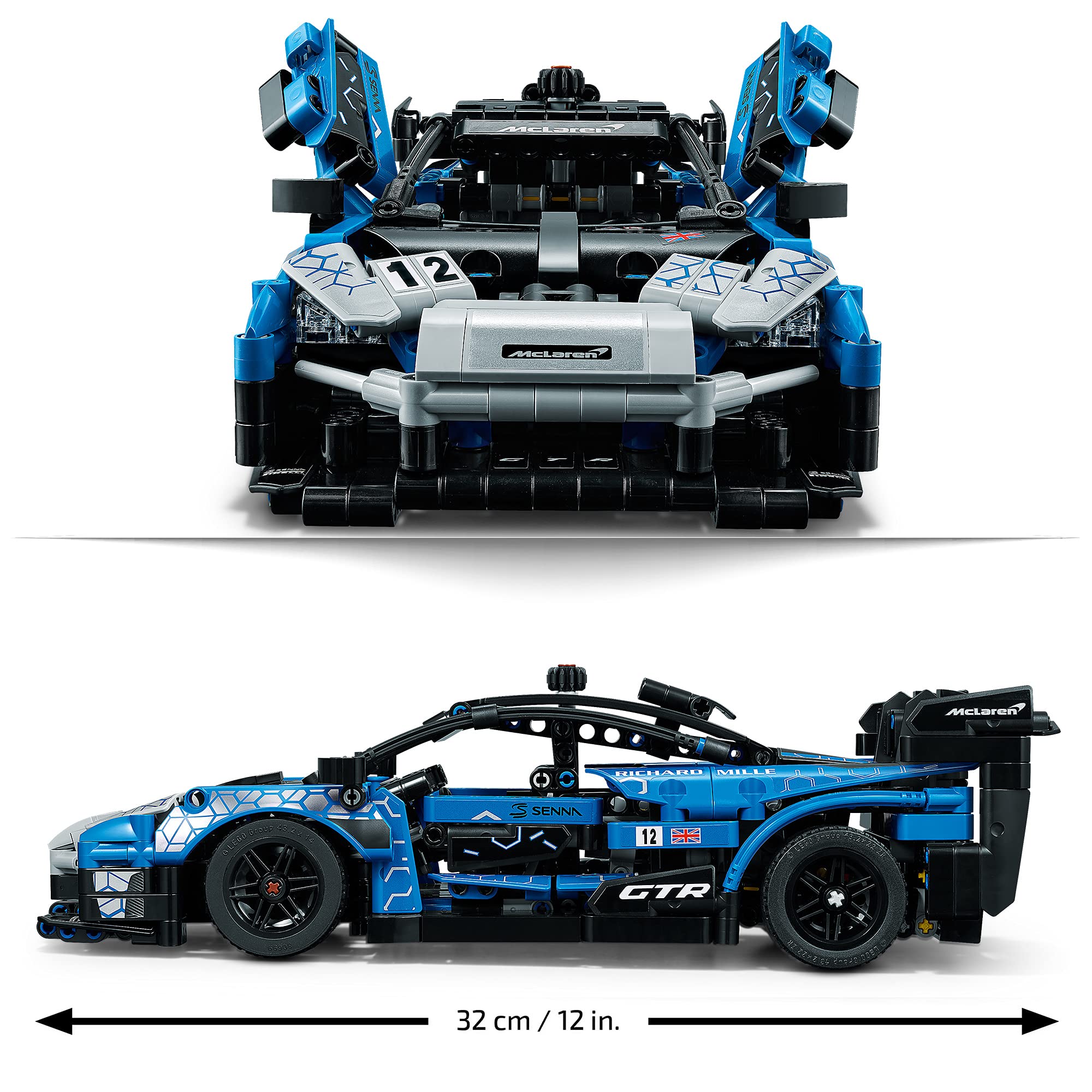 Foto 6 pulgar | Kit De Construcción De Maquetas De Coches De Juguete Lego Technic Mclaren Senna Gtr - Venta Internacional.