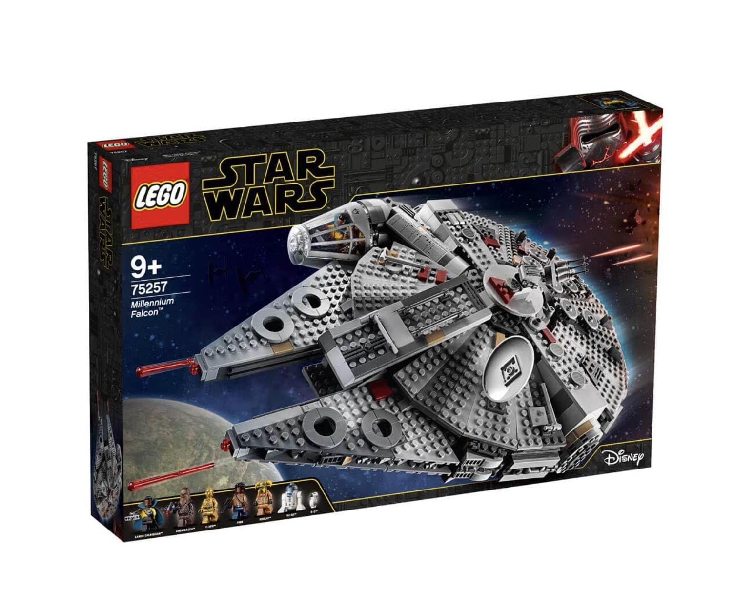 Set De Construcción Lego Star Wars Millennium Falcon 75257 - Venta Internacional.