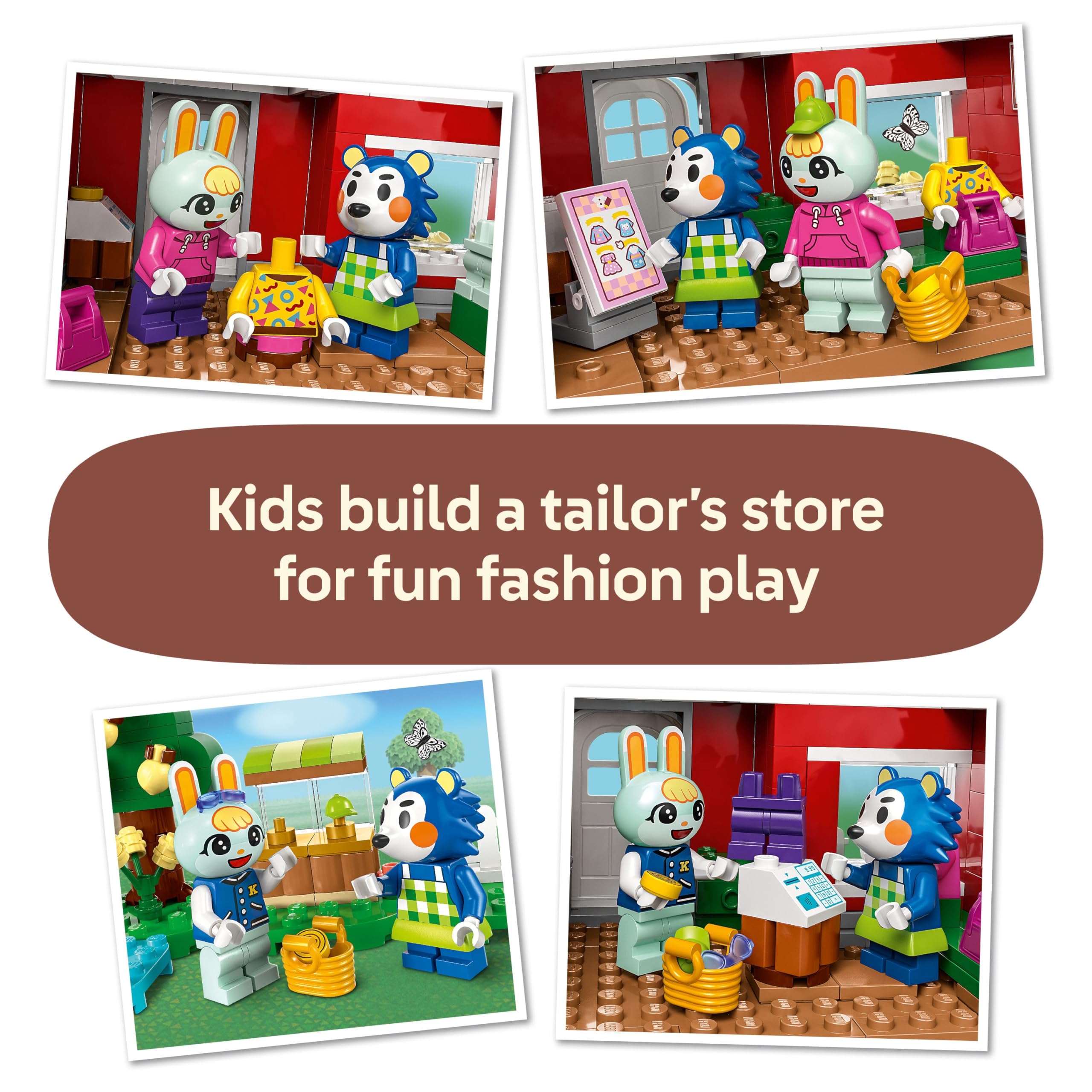 Foto 4 pulgar | Juguete De Construcción Lego Animal Crossing Able Sisters Clothing Shop - Venta Internacional.