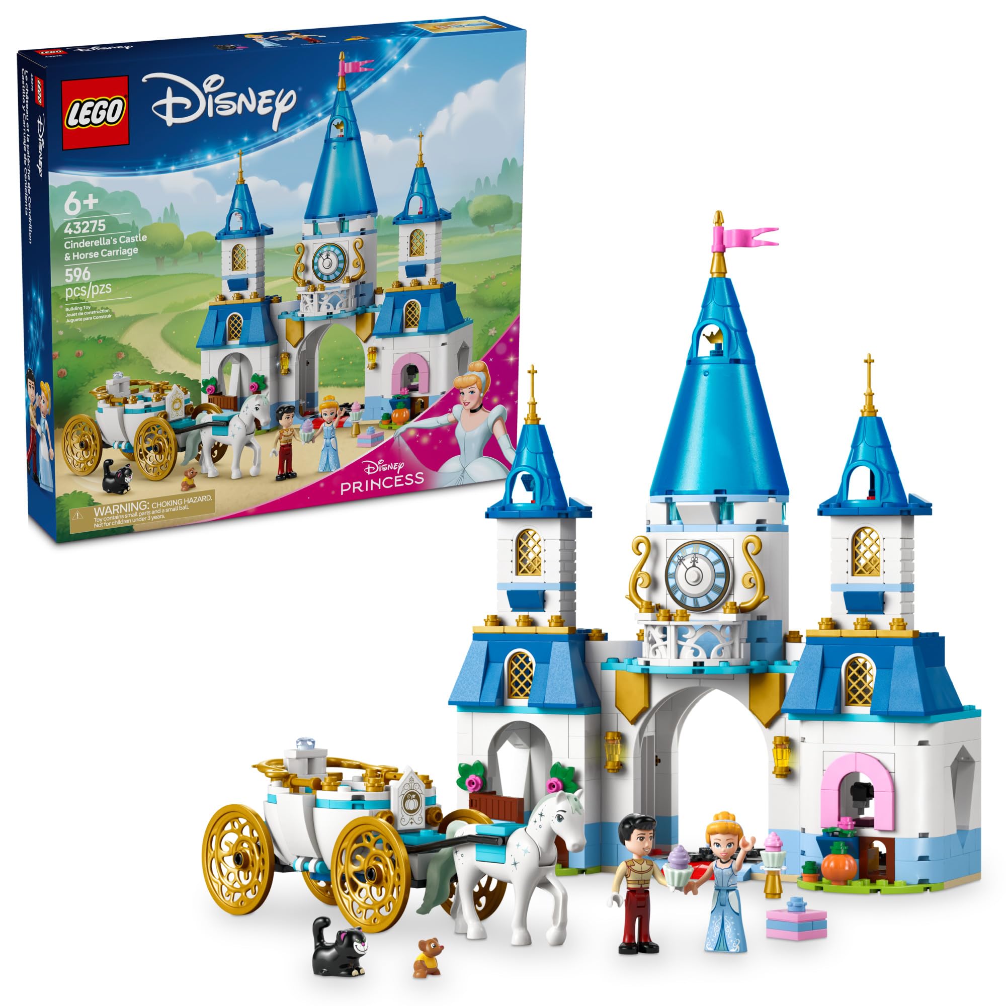 Juguete De Construcción Lego Disney Princess Cinderella's Castle - Venta Internacional.