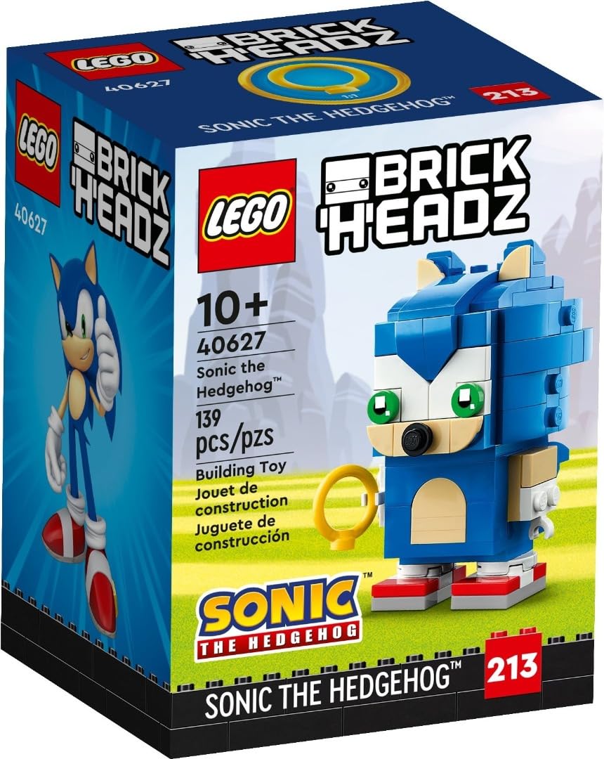 Foto 2 pulgar | Juguete Lego Brickheadz 40627 Sonic The Hedgehog Durante Más De 10 Años - Venta Internacional.