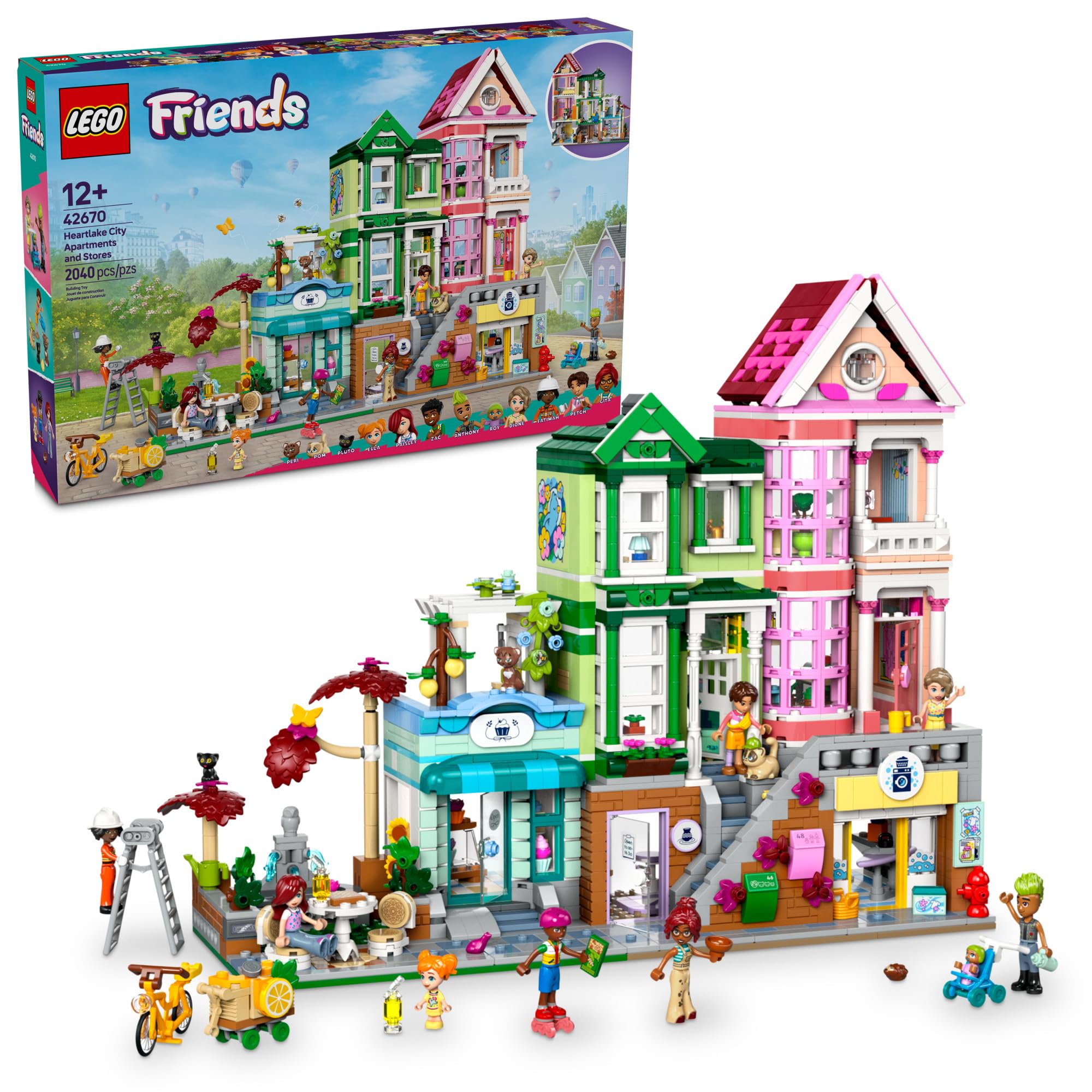 Foto 1 | Set De Construcción De Juguetes Lego Friends Heartlake City Apartments - Venta Internacional.