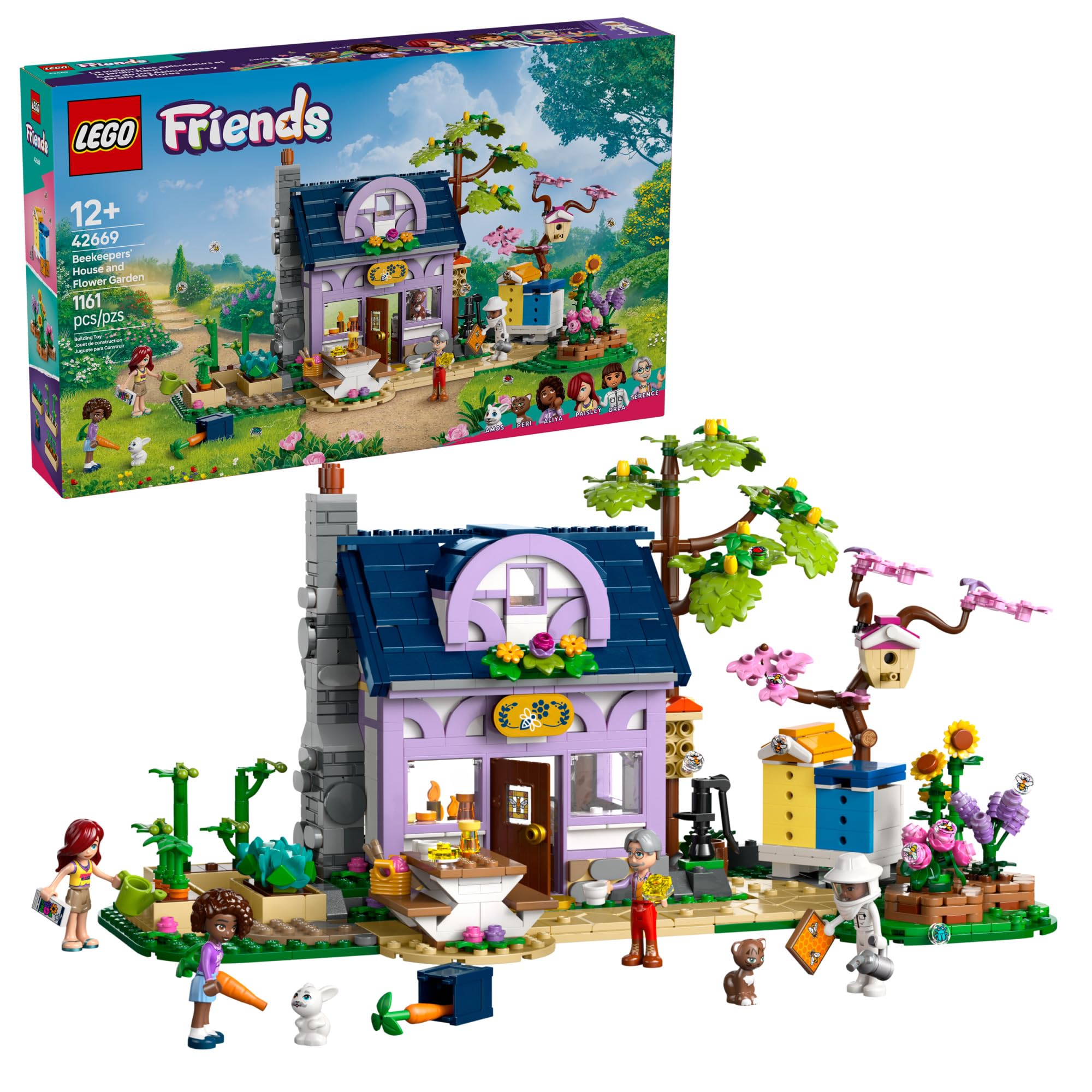 Foto 1 | Set De Construcción De Juguetes Lego Friends Beekeepers' House 42669 - Venta Internacional.