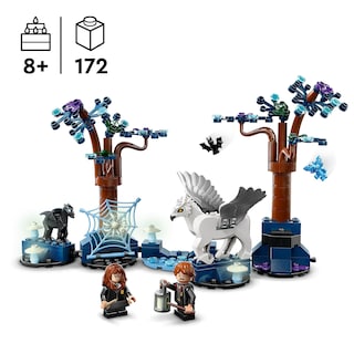 Foto 2 | Juego De Criaturas Mágicas Lego Harry Potter Del Bosque Prohibido 76432 - Venta Internacional.