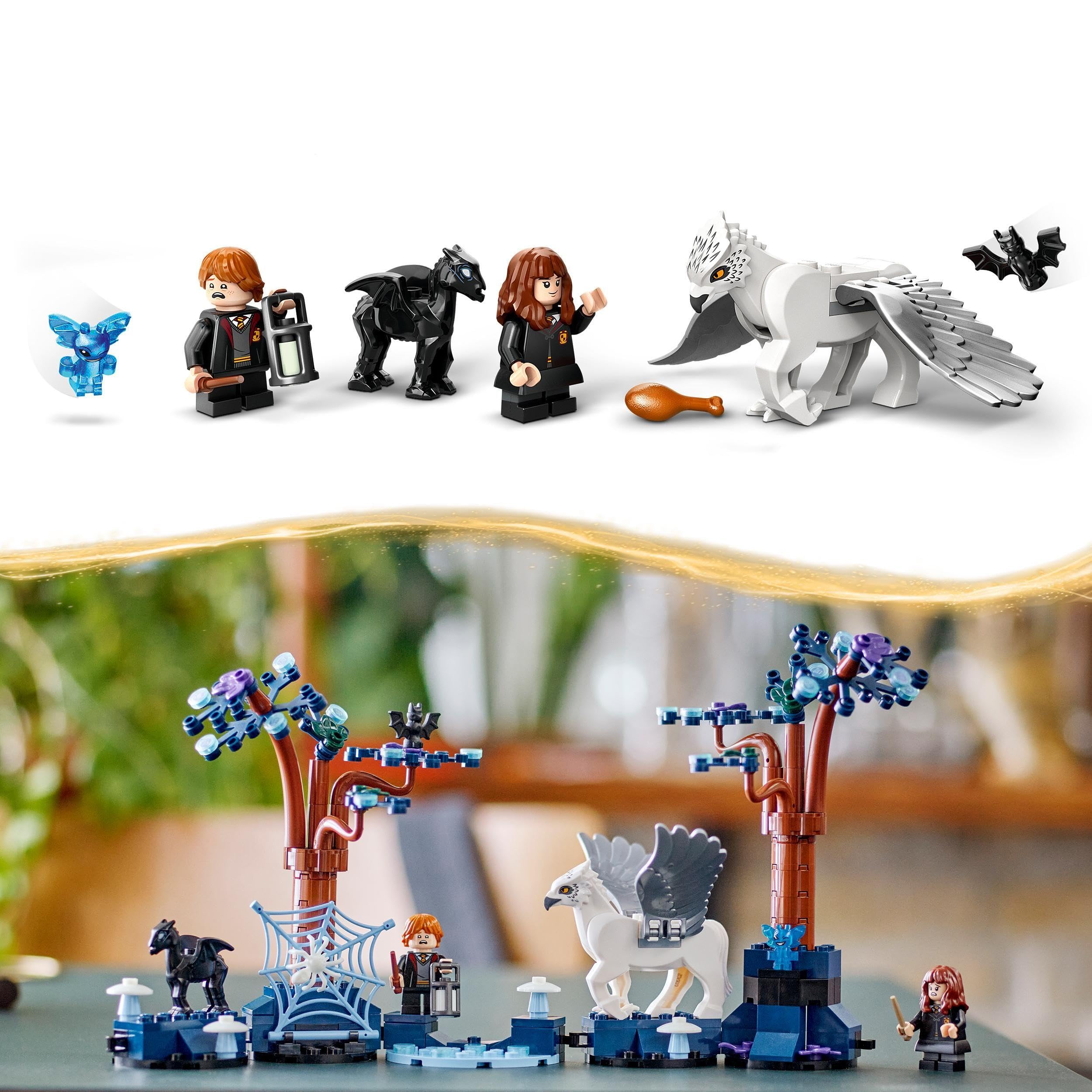 Foto 6 pulgar | Juego De Criaturas Mágicas Lego Harry Potter Del Bosque Prohibido 76432 - Venta Internacional.