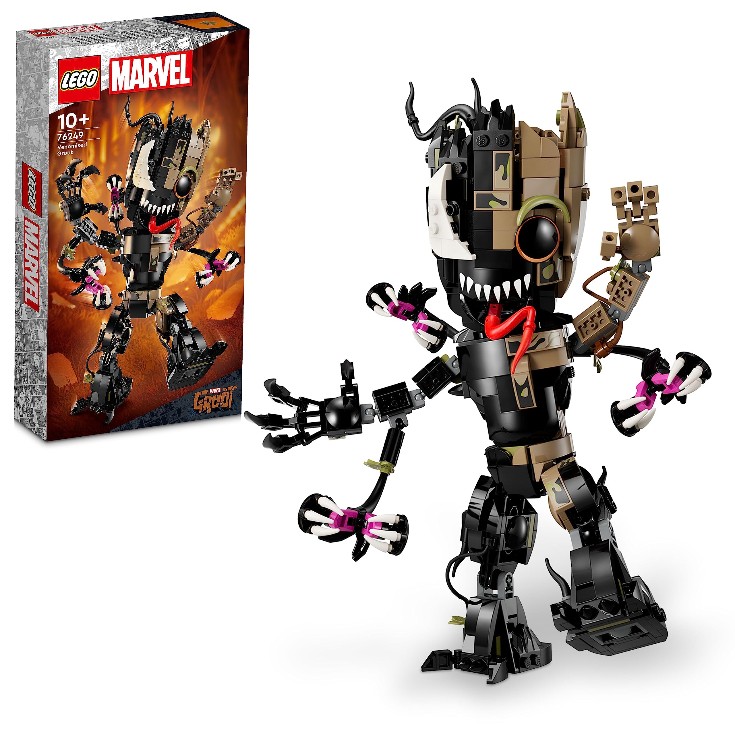 Foto 2 pulgar | Juguete De Construcción Lego Marvel Venomized Groot 76249 630 Piezas - Venta Internacional.
