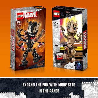 Foto 4 | Juguete De Construcción Lego Marvel Venomized Groot 76249 630 Piezas - Venta Internacional.
